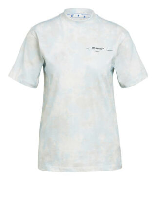 Off-White T-Shirt blau