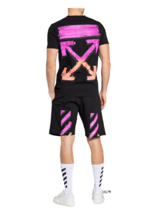 Off-White T-Shirt schwarz