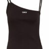 Off-White Top schwarz