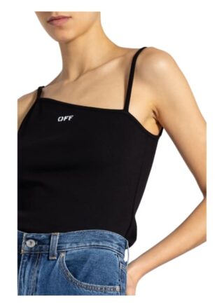 Off-White Top schwarz