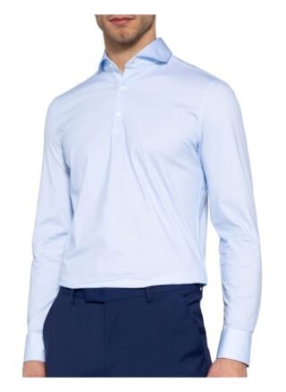 Olymp Hemd Level Five 24/7 Body Fit blau