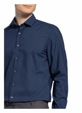 Olymp Level Five Business-Hemd Herren, Blau