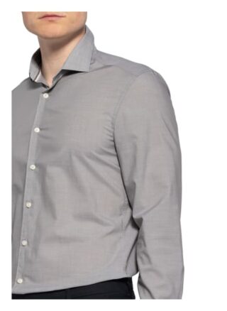 Olymp Level Five Business-Hemd Herren, Grau