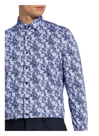 Olymp Hemd Luxor 24/7 Body Fit blau