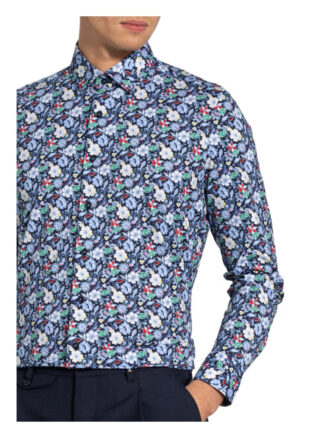 Olymp Luxor 24/7 Business-Hemd Herren, Blau