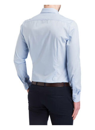 Olymp No. Six Business-Hemd Herren, Blau