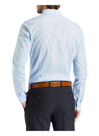 Olymp No. Six Business-Hemd Herren, Blau
