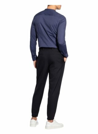 Olymp Jerseyhemd Level Five 24/7 Body Fit Mit Stehkragen blau
