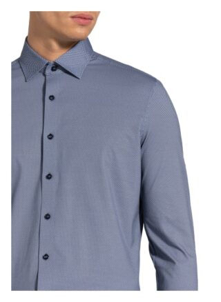 Olymp Level Five 24/7 Jerseyhemd Herren, Blau