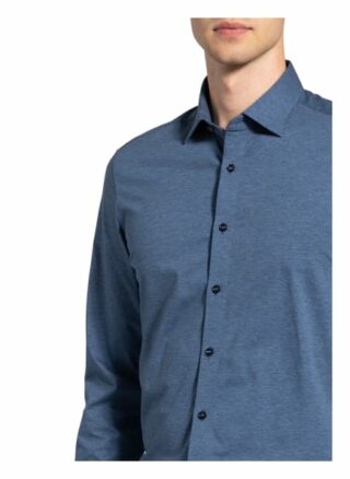 Olymp Level Five 24/7 Jerseyhemd Herren, Blau