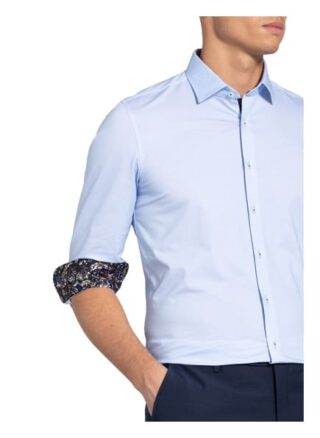 Olymp Level Five 24/7 Jerseyhemd Herren, Blau