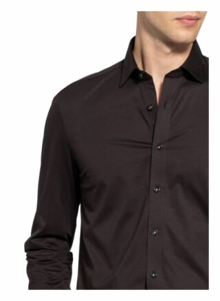 Olymp Level Five 24/7 Jerseyhemd Herren, Schwarz