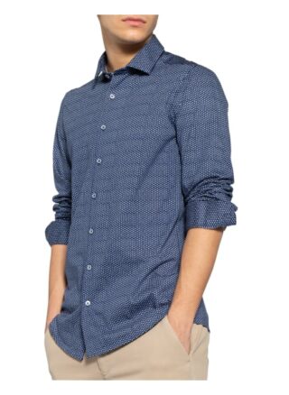 Olymp Jerseyhemd Level Five Casual Body Fit blau