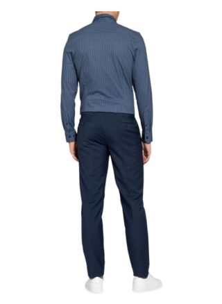 Olymp No. Six 24/7 Jerseyhemd Herren, Blau
