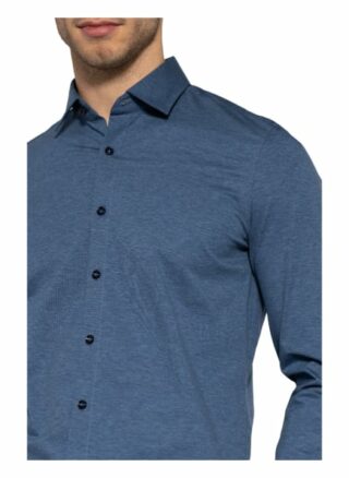 Olymp No. Six 24/7 Jerseyhemd Herren, Blau
