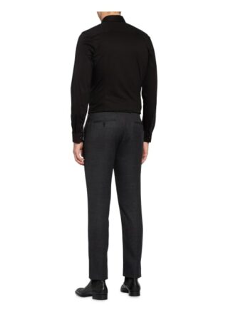 Olymp No. Six 24/7 Jerseyhemd Herren, Schwarz