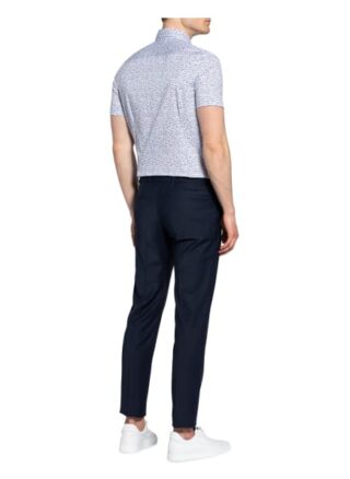Olymp Level Five 24/7 Kurzarm-Hemd Herren, Blau