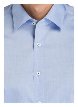 Olymp Level Kurzarm-Hemd Herren, Blau