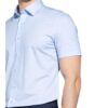 Olymp Luxor 24/7 Kurzarm-Hemd Herren, Blau