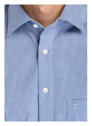 Olymp Luxor Kurzarm-Hemd Herren, Blau