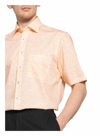 Olymp Kurzarm-Hemd Luxor Comfort Fit orange