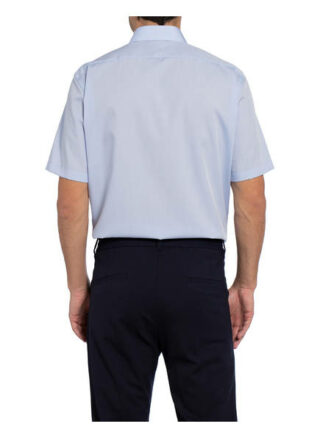Olymp Luxor Kurzarm-Hemd Herren, Blau