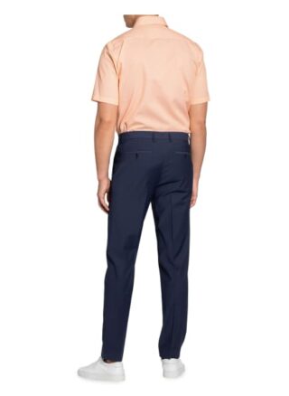Olymp Kurzarm-Hemd Luxor Modern Fit orange