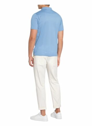 Olymp Pique-Poloshirt Herren, Blau