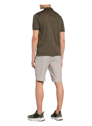 Olymp Piqué-Poloshirt Herren, Grün