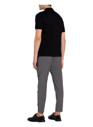 Olymp Pique-Poloshirt Herren, Schwarz
