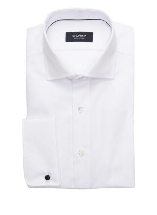 OLYMP SIGNATURE Business-Hemd Tailored Fit Herren, Weiß