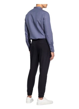 OLYMP SIGNATURE Leinenhemd Herren, Blau