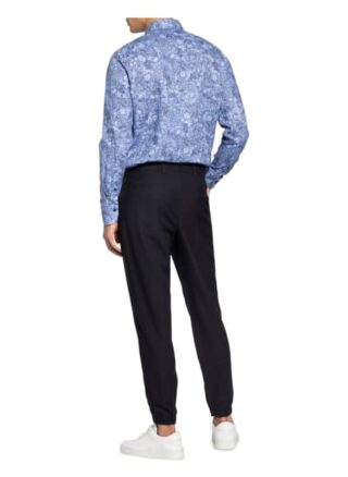 OLYMP SIGNATURE Leinenhemd Herren, Blau