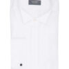Olymp Signature Smoking-Hemd Tailored Fit Mit Umschlagmanschette weiss