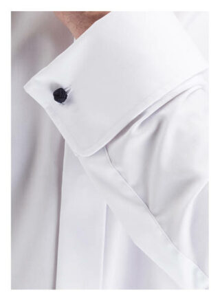 Olymp Signature Smoking-Hemd Tailored Fit Mit Umschlagmanschette weiss