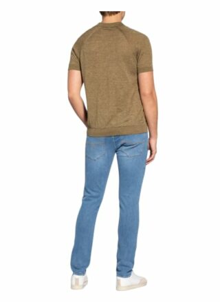 OLYMP SIGNATURE Strick-Poloshirt Herren, Grün
