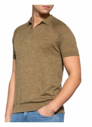 OLYMP SIGNATURE Strick-Poloshirt Herren, Grün