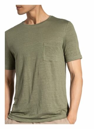 Olymp T-Shirt Aus Leinen gruen