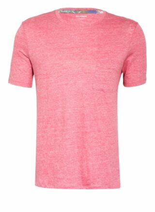 Olymp T-Shirt Aus Leinen pink