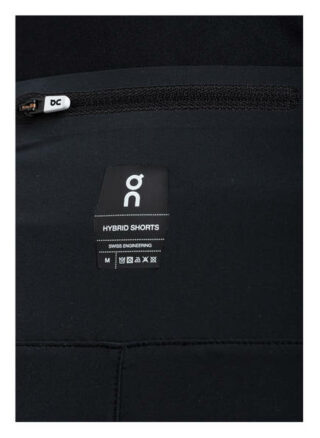 On 2-In-1-Laufshorts schwarz