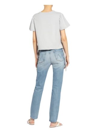 One More Story Cropped-Sweatshirt silber