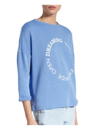 One More Story Sweatshirt blau
