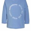 One More Story Sweatshirt blau