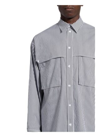 Opening Ceremony Casual-Hemd Herren, Grau