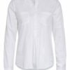 Opus Bluse Falenta weiss