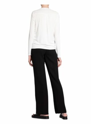 Opus Blusenshirt Falli Im Materialmix weiss