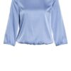 Opus Blusenshirt Fanoka Mit 3/4-Arm blau