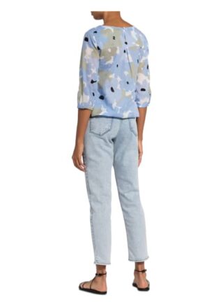 Opus Blusenshirt Mi 3/4-Arm blau