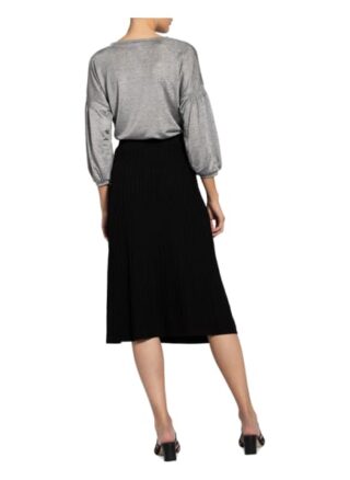 Opus Blusenshirt Sulba Mit 3/4-Arm grau