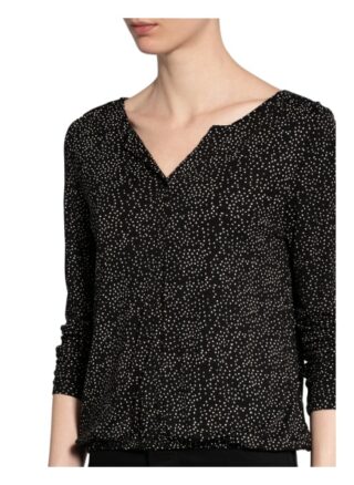 Opus Longsleeve Sandri schwarz